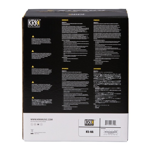 זוית נוספת KRK Kreate 5 Two-Way Studio Reference Monitor