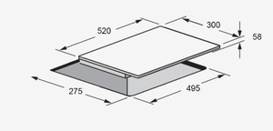 ‏כיריים אינדוקציה Sol FQ3IND256 סול