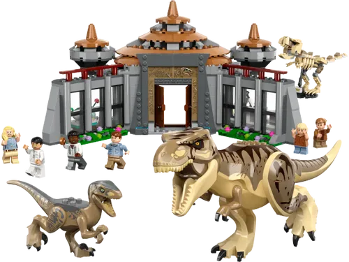 לגו מרכז המבקרים: מתקפת טי רקס וראפטור (76961) LEGO