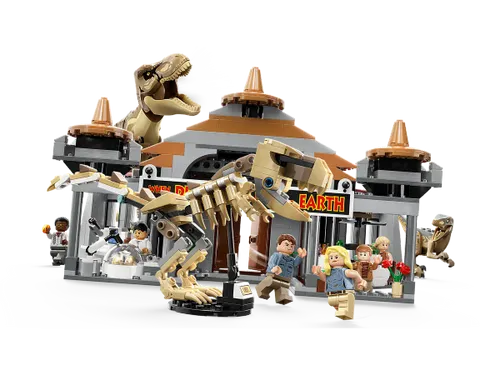 לגו מרכז המבקרים: מתקפת טי רקס וראפטור (76961) LEGO