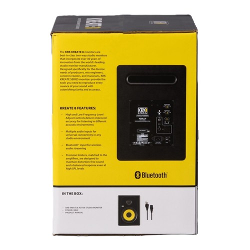 זוית נוספת KRK Kreate 8 Two-Way Studio Reference Monitor