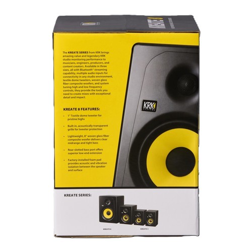 זוית נוספת KRK Kreate 8 Two-Way Studio Reference Monitor