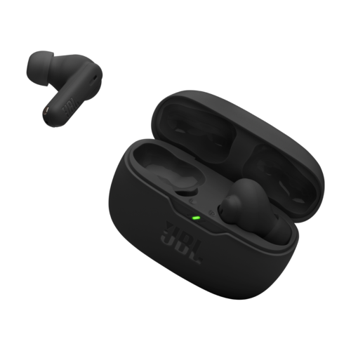 אוזניות  אלחוטיות JBL Wave Beam 2 שחור- יבואן רשמי 