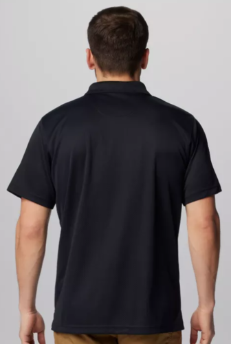 חולצת פולו קצרה לגברים UTILIZER POLO I שחורה  - Columbia