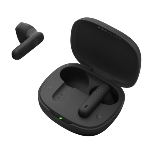 אוזניות אלחוטיות JBL Vibe Flex 2 שחור - יבואן רשמי 