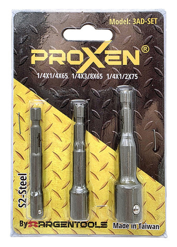 סט 3 מתאמים לבוקסות 3AD-SET PROXEN