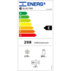 מקרר 4 דלתות מקפיא תחתון 466 ליטר נטו Electra EL522PB עם מפסק תאורה באישור מכון צומת - גימור אפור אחריות ע"י היבואן הרשמי