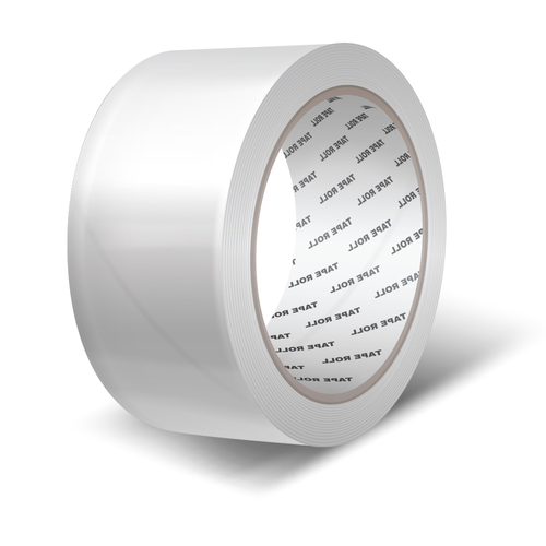 סרט לפלף PVC למזגנים 60X75mm מטר - לבן