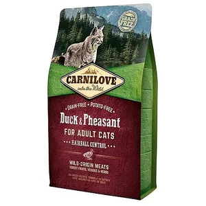 קרנילאב לחתולים ברווז ופסיון היירבול 2 ק"ג – Carnilove Hairball | מולי חיות מחמד