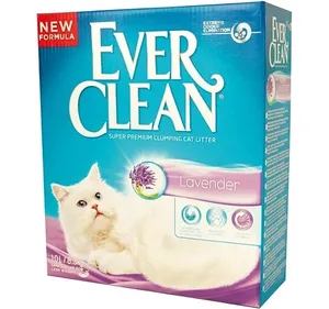 אברקלין חול לחתולים בניחוח לבנדר 8.3 ק"ג – Everclean Lavender | מולי חיות מחמד