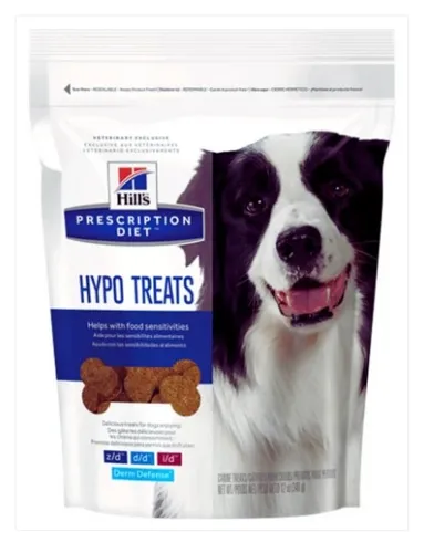 מארז 5 יחידות - חטיף היפואלרגני לכלבים גרם Hill's Prescription Diet Hypoallergenic Treats 220
