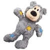 צעצוע לכלב בובה דב אפור  Wild Knots Brown Bear | KONG | מולי חיות מחמד