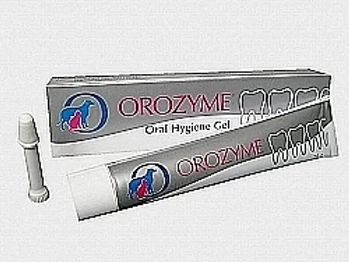 משחת שיניים לכלב ומגן חניכיים ג'ל אורזים Orozyme