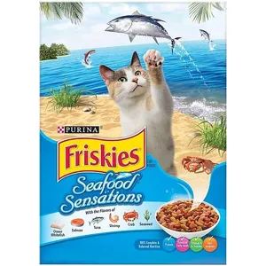  Friskies Sea Food Purina – פריסקיז מזון לחתול מעדני הים 7.26 ק"ג | מולי חיות מחמד  