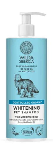 שמפו אורגני טבעי לכלבים לבנים Shmpoo organic whitening Wilda Siberica