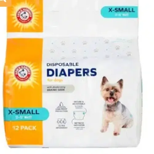 תחתוני ייחום לכלבה – ARM & HAMMER Female Dog Diapers