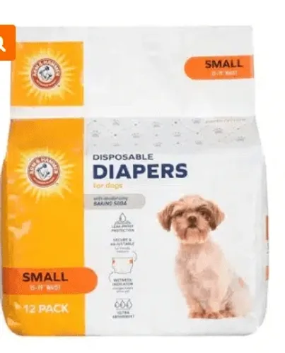 תחתוני ייחום לכלבה – ARM & HAMMER Female Dog Diapers