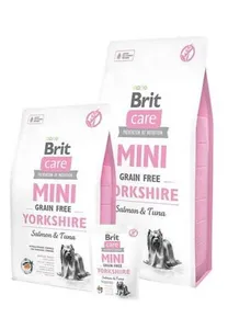 בריט קאר מיני יורקשייר סלמון וטונה 4 ק"ג – Brit Care Grain Free Mini Yorkshire Salmon & Tuna | מולי חיות מחמד