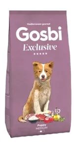 גוסבי לגורים עוף ודגי ים 12 ק"ג | Gosbi Puppy Medium