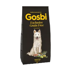 גוסבי אקסלוסיב גריין פרי בוגר בינוני דג 3 ק"ג – Gosbi  Grain Free Medium Adult Fish | מולי חיות מחמד