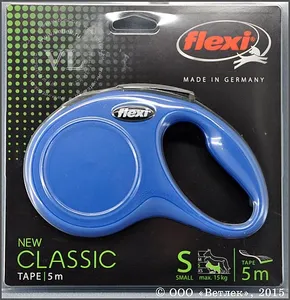 רצועת פלקסי נמתחת לכלב עד 15 ק"ג  Flexi Classic S | מולי חיות מחמד