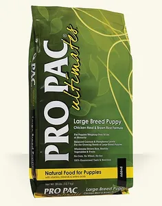 פרו פק אולטימייט גורים גזע גדול 24 קג Pro Pac Ultimate Lage Breed Puppy