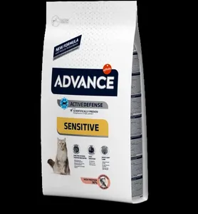 אדוונס מזון יבש לחתולים רגישים עם סלמון 3 ק"ג Advance Sensitive | מולי חיות מחמד
