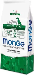 מונג גזע גדול ענק 12 קג monge maxi adult