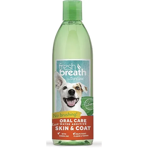 מי פה לכלבים וחתולים Fresh Breath Skin & Coat – TropiClean