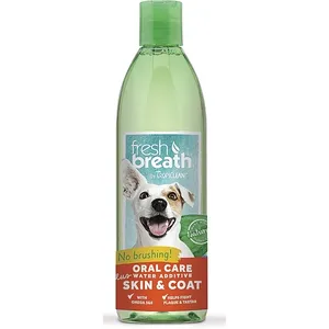 מי פה לכלבים וחתולים Skin & Coat Fresh Breath – TropiClean | מולי חיות מחמד