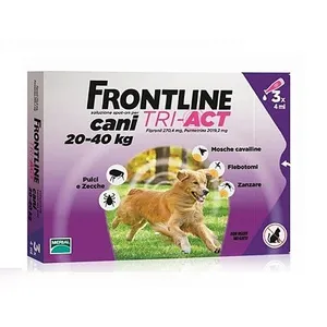 פרונטליין טרי-אקט לכלבים גדולים 20-40 ק"ג | Frontline Tri-Act