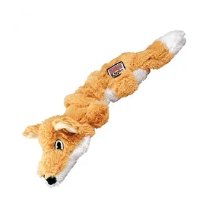 משחק לכלב שועל Scrunch Knots Fox | KONG | מולי חיות מחמד