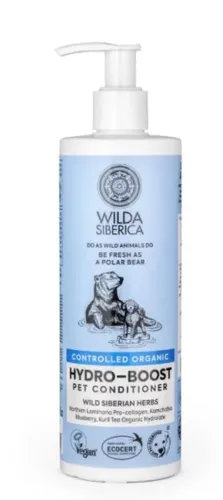 שמפו מרכך לכלב וחתול אורגני טיבעי WILDA SIBERICA URBAN-DETOX