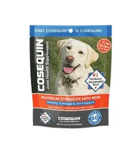 חטיף תוסף מסייע לבעיות מפרקים לכלב Cosequin Nutramax | מולי חיות מחמד