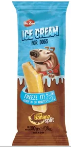 חטיף ארטיק בננה לכלב Dr.Zoo Helado | מולי חיות מחמד