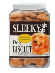 ביסקוויטים בטעם כבש לכלבים – Sleeky סליקי 560 גרם | Sleeky Dog Biscuits | מולי חיות מחמד