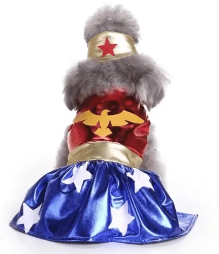 תחפושת לכלבים מלך כחול king