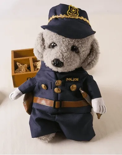 תחפושת לכלבים פירט עם קפטן Captain Pirat costume
