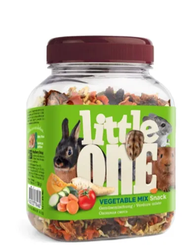 חטיף מיקס ירקות למכרסמים ליטל וואן Little One 