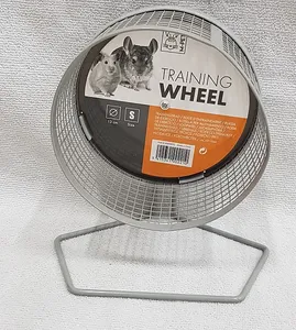גלגל ריצה לאוגר קטן 13 ס"מ – M-PETS Cream | מולי חיות מחמד