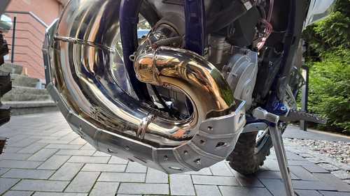מגן גחון משולב DOWATEK לאופנועים מדגם : SHERCO 14-24 בנפחים 250 - 300