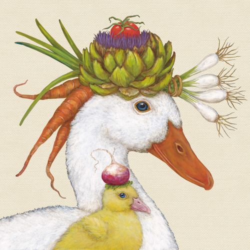 חבילת מפיות ברווז ואפרוח Colette Napkins