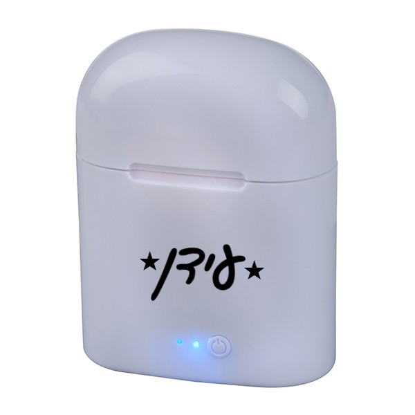 אוזניות אלחוטיות Bluetooth in-ear עם בית טעינה 