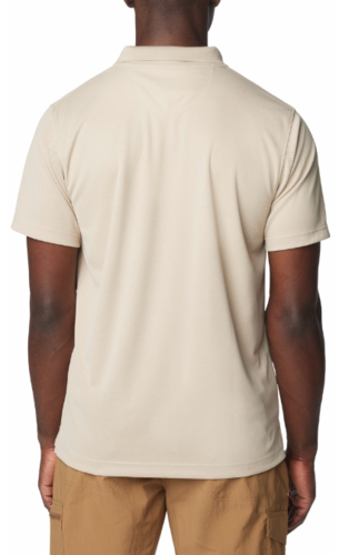 חולצת פולו קצרה לגברים UTILIZER POLO I אבן - Columbia