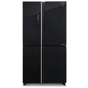 מקרר 4 דלתות 608 ליטר Sharp SJ9160 BK שחור
