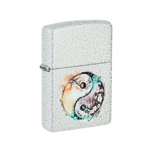מצית זיפו יינג ויאנג פרחוני - ZIPPO 