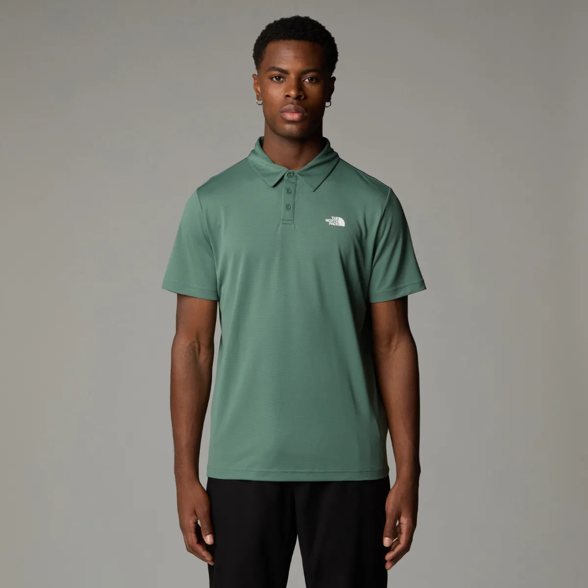 חולצת פולו מנדפת גברים TANKEN כחול נייבי מבית דה נורט פייס THE NORTH FACE