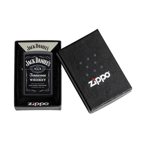 מצית זיפו Jack Daniel’s® ג’ק דניאלס מובלט - ZIPPO