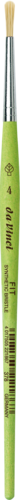 מכחול דה וינצ'י ירוק עגול בריסל סינתטי גמיש 378-4