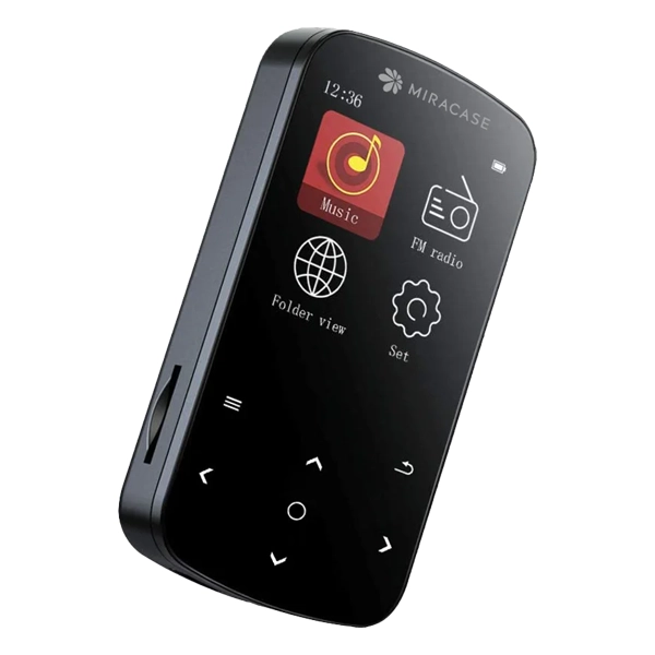 נגן Miracase MMP330 MP3 מיראקייס  + רדיו מובנה + מד צעדים 